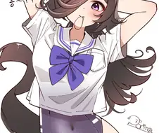 말딸) 세일러 스쿨미즈 포니테일 라이스.jpg