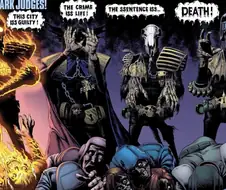 저지 드레드 영화만 보면 모르는거