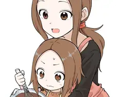 타카기양)초콜릿 만드는 모녀.manga