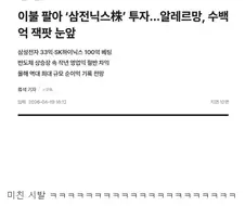 주식) 회사 경영 왜 함 ? 반도체 주식에 돈 넣으면 되는데