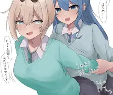 버튜버)교미 놀이하는 스이챤과 이로하