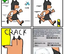 트위따에서 흥했던 발가락 찧는 만화