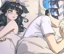 블루아카)선생님의 외도를 의심하는 히빆끼