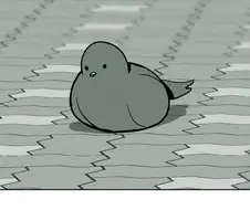 비둘기 구조하는 만화