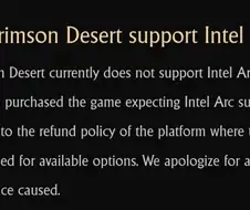 붉은사막) 인텔 그래픽카드는 어쩌죠?