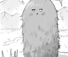 ㅇㅎ)전설 속 설인에게 납치당하는 만화 .manhwa