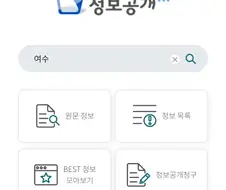 여수) 공공기관은 돈 쓴거 다 공개해야함