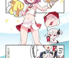 [블루아카] 아루 떡상이다.vs 떡락이다.