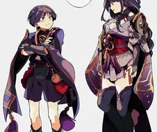 원신)오빠라고 부르는 쇼군 인형.manwha