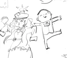 블루아카)이부키가 선생님이랑 결혼하는 만화