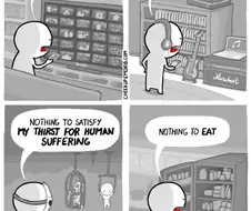 만족을 모르는 만화