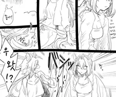 말딸) 보드스카의 꼬리허그에 대해서.manga