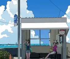 [말딸] 버스 기다리는 말딸들