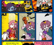 동방) 요로결석이 사토리를 촉수로 괴롭히는 만화