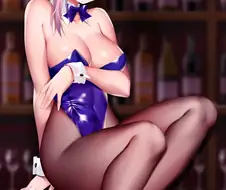 후방주의) 칼데아 바니걸 코스프레 모음집.manga