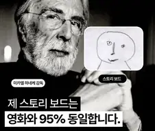 스토리보드를 매우 정교하게 그린다는 영화계의 거장