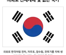 의외로 전세계에 몇없는 특징 가진 한국