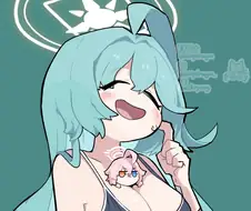 (블루아카) 가슴으로 고통받는 호시노