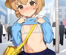 @) 마이크로 비키니 유치원복 코하루