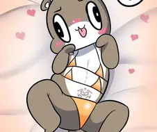 자궁위 문신 비키니