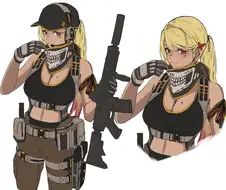 전술 미소녀