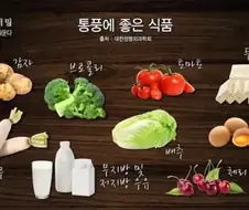 통풍에 좋은 식단