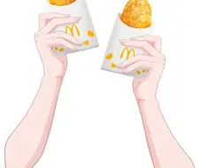 일본 맥도날드에서 나온 합성소스로 만든 짤