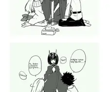 FGO) 이바라키와 첫날밤 보내는 만화.manga