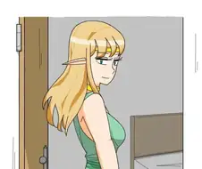 인간과 엘프가 협정하는데 눈 맞는 만화.manhwa