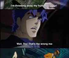 죠죠)나는 인간을 그만두겠다 죠죠!!