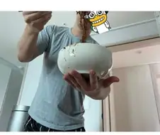 아내에게 자랑하는 남편