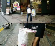 버거킹 치즈 1000장 버거