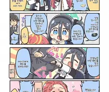 블루아카)팬티 파밍하는 아리스.manwha