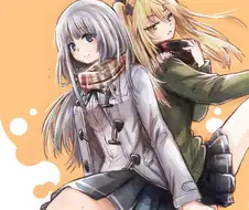 실어증 걸린 소녀를 돌봐주는 여자아이 manga