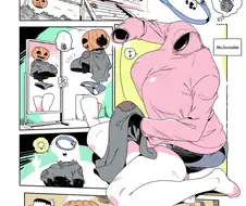 투명인간녀의 할로윈 코스튬 만화