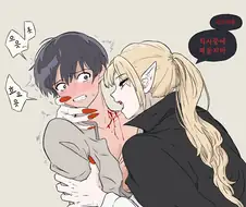 흡혈귀 누나한테 피 빨리며 사는 쇼타.manhwa