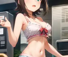 @, AI) 자기 전에 보는 귀여운 하루카