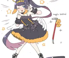 버튜버) 마법소녀 이나 짤