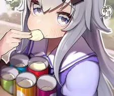 말딸) 아구아구 항냥냥