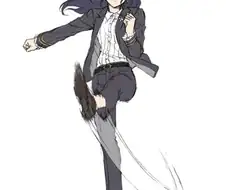 말딸) 카시모토 리코의 특징을 묘사하는 일러들.manga