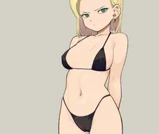 드래곤볼) 비키니 18호