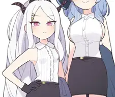 블루아카)척 봐도 건전한 조합.manga