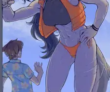 거인녀와 소인남