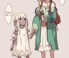 엘프와 다크엘프쨩.Manga