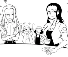 원피스) 비비가 합류한 밀짚모자 일당