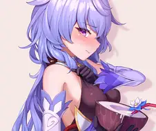 원신) 야자염소가 현관에서 맞이해주는.manga