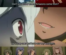 아마존 창녀들에게 붙잡힌 토끼 주인공