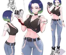 은근 야한 포켓몬 여캐