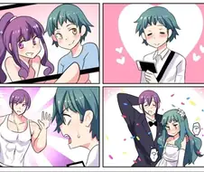 어릴적 사랑스러운 소꿉친구와 재회하는 만화.manwha