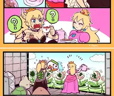 쿠파공주가 피치를 납치하는 만화.manhwa